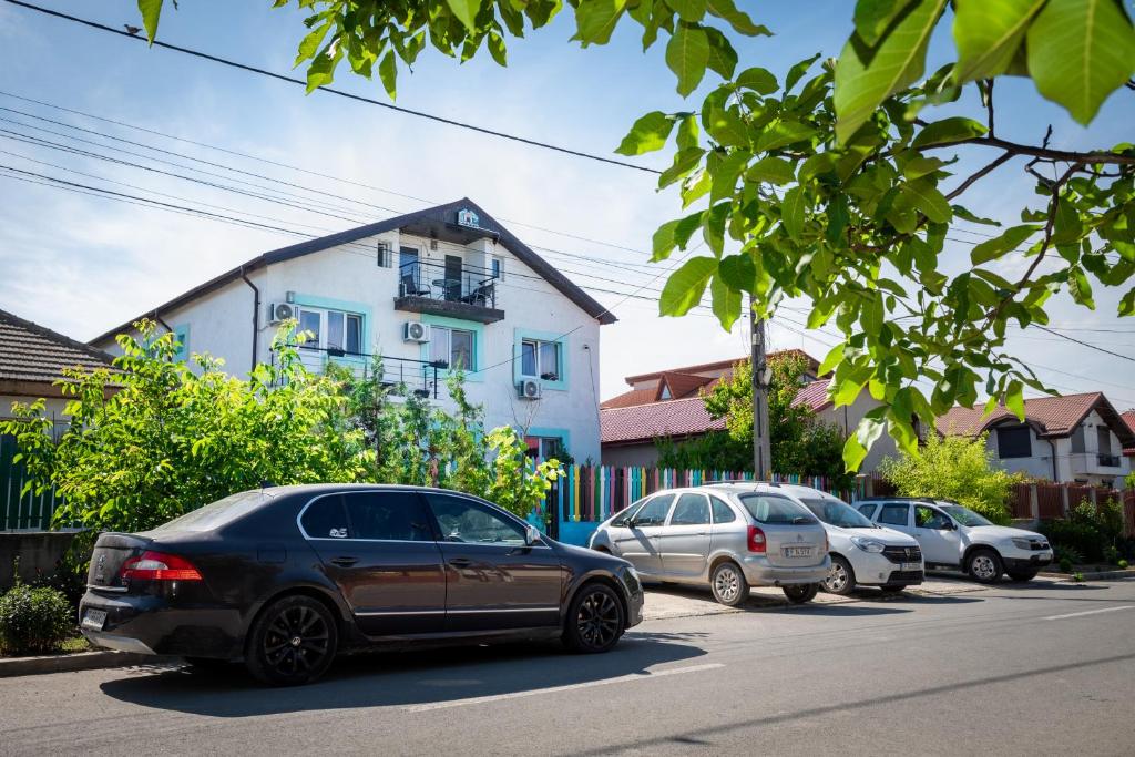 Pensiunea Lainer - vedere din stradă